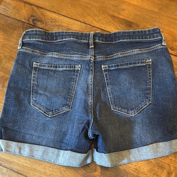GAP Factory Blue Denim Shorts Size 6/28 - Picture 7 of 7